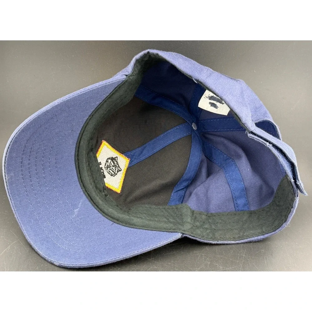 Vintage Cub Scouts Wolf Rank-Youth Cap, Blue Yellow, Adjustable, OSFA